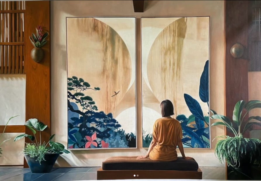 Obras de Amir Fattal. Foto: Instagram @ami.a.fattal