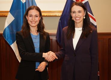 "Nos reunimos porque somos primeras ministras", responden Jacinda Ardern y Sanna Marin a pregunta sexista