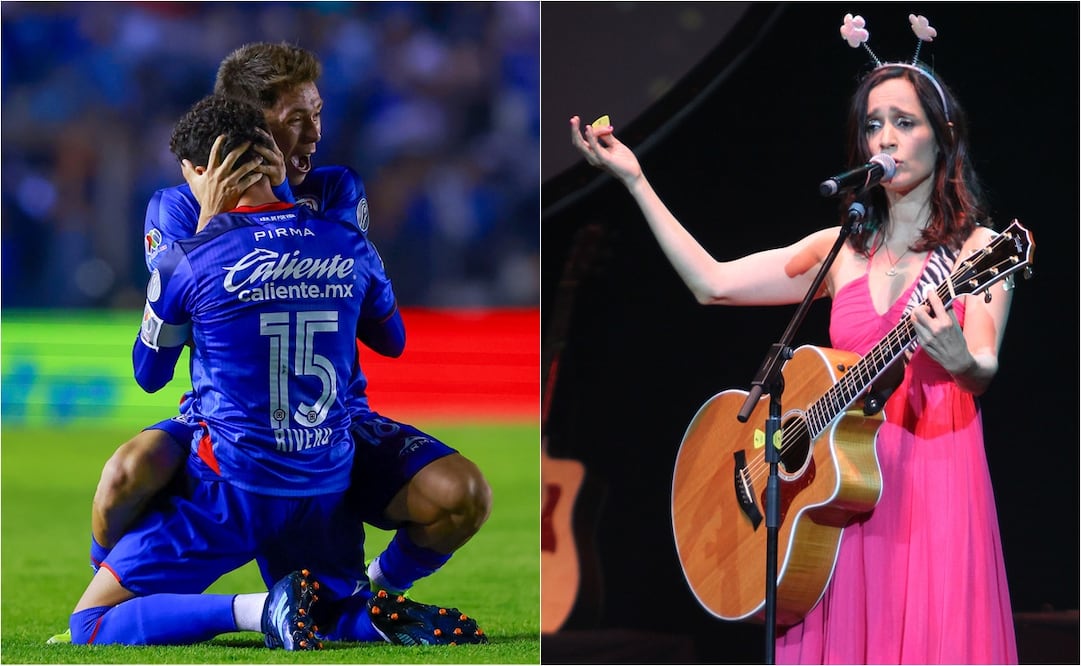 Cruz Azul tiene nuevo himno y es de Julieta Venegas. FOTO: ESPECIAL