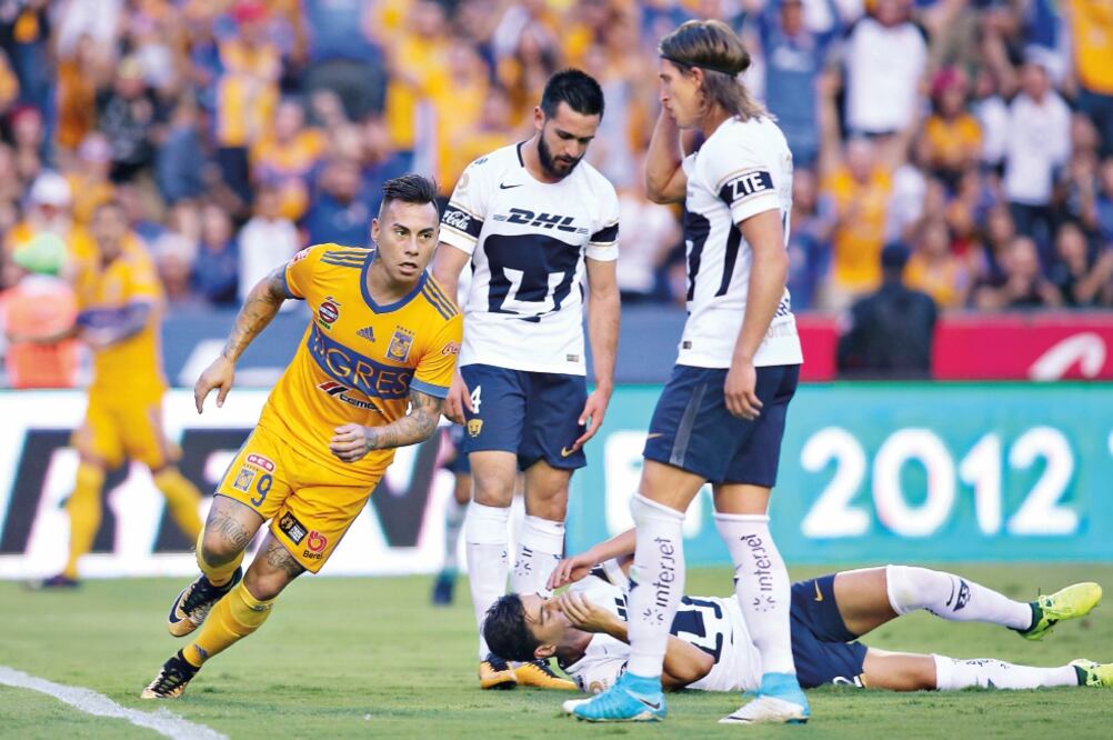 En la jornada 5 del Apertura 2017, Tigres venció 2-0 a Pumas. (IMAGO7)