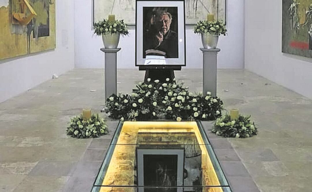 Las cenizas del artista plástico se encuentran en el Museo de Arte Abstracto Manuel Felguérez. Foto: Especial.