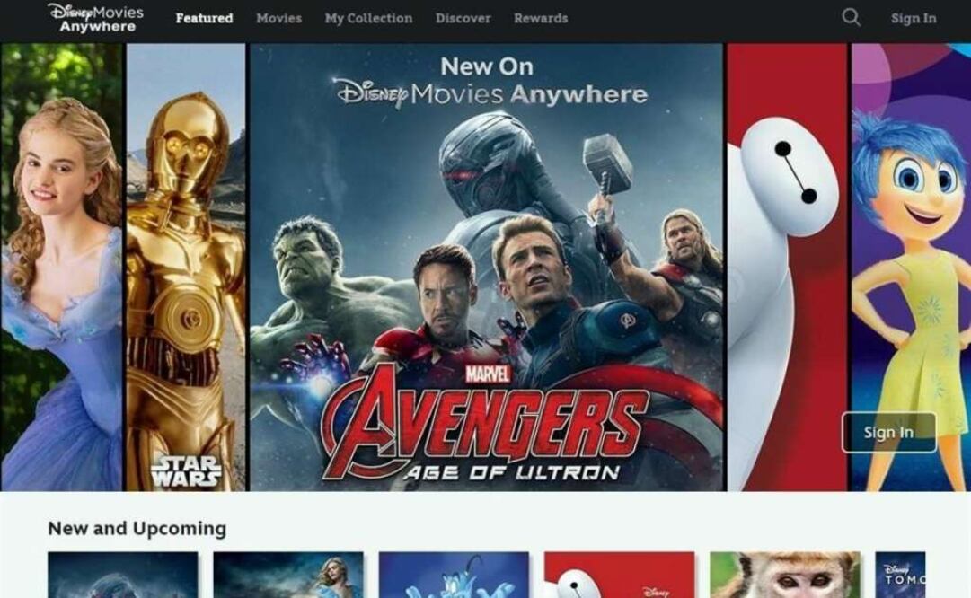 Walt Disney Studios añadió que lanzaría la aplicación en el servicio de video en streaming Roku Inc así como Android TV, propiedad de Google Inc, el 15 de septiembre