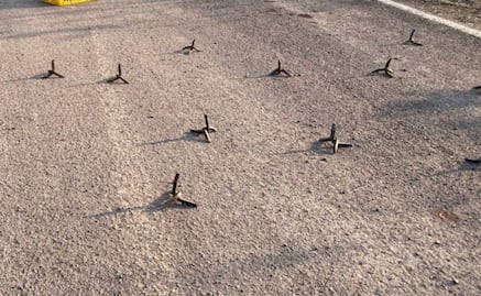 Ponchallantas inundan carreteras de México y la web