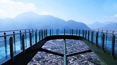 Pueblo mágico abre Atalaya de Cristal, mirador a 300 m de altura