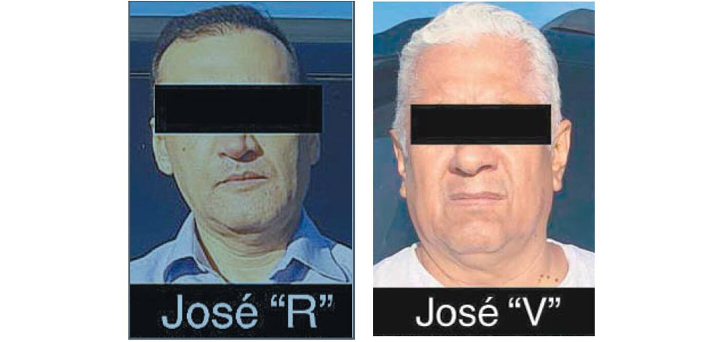 José “R” y José “V”, según investigaciones de la FGR, fueron copartícipes de delitos de delincuencia organizada en Caja Libertad. Fotos/Tomadas de Twitter
