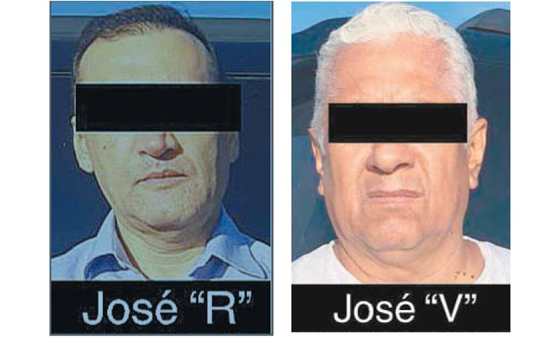 José “R” y José “V”, según investigaciones de la FGR, fueron copartícipes de delitos de delincuencia organizada en Caja Libertad. Fotos/Tomadas de Twitter