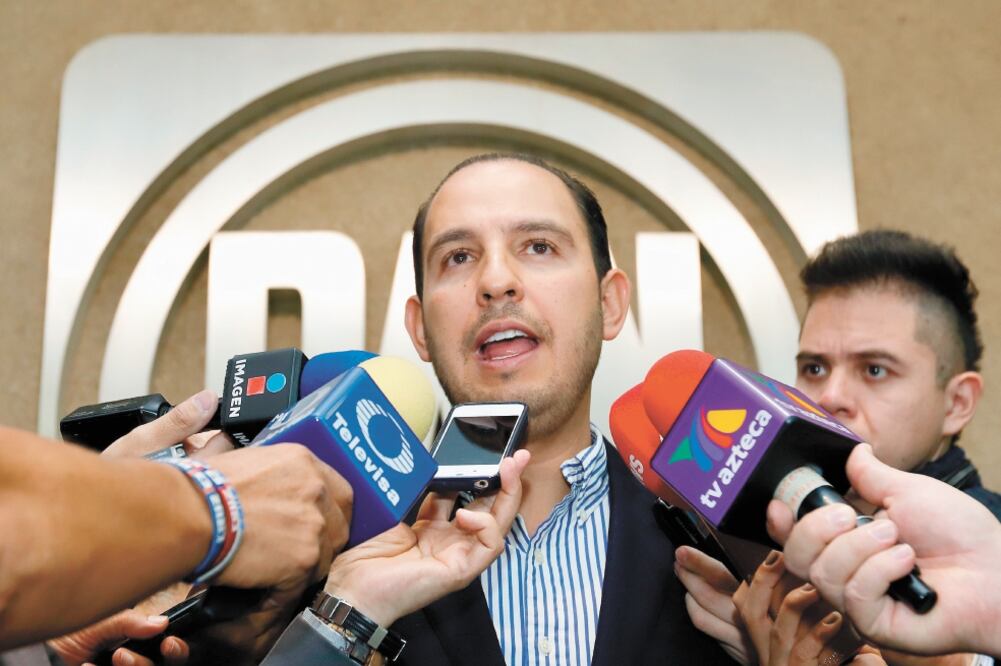 AMLO, exagerado.Marko Cortés señaló que el Ejecutivo “sobrerreaccionó” ante la amenaza arancelaria del presidente Donald Trump. Foto/ Archivo El Universal