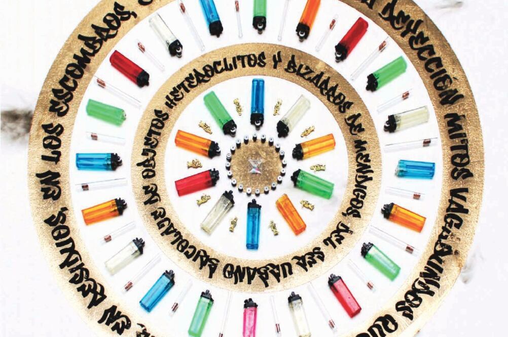 Obra de Alfo nso Zárate, en la galería Pablo Goebel Fine Arts. (CORTESÍA ZONA MACO)