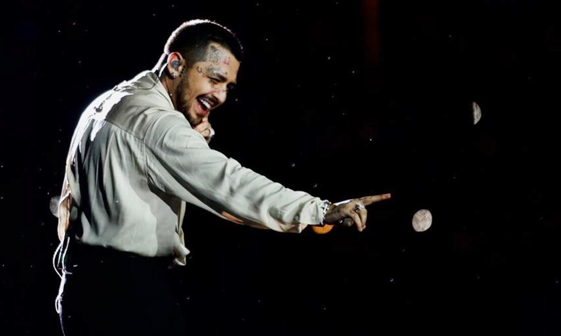 Christian Nodal logró "sold out" en el Foro Sol, con la presencia de 60 mil personas. 
Foto: EL UNIVERSAL / Germán Espinosa