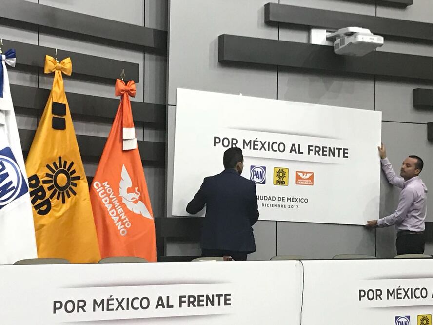 Frente alista convenio de coalición para esta noche