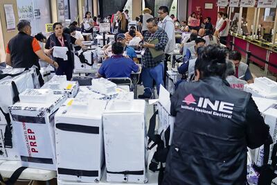 INE rechaza recuento de votos tras elección judicial 2025; tres candidaturas solicitaron revisar el cómputo de actas 