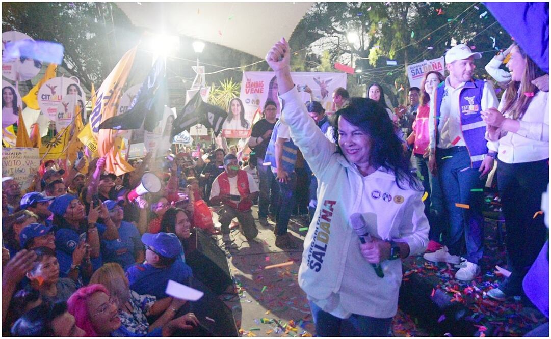 Margarita Saldaña, candidata a la alcaldía Azcapotzalco por la coalición Va X La CDMX. Foto: Especial