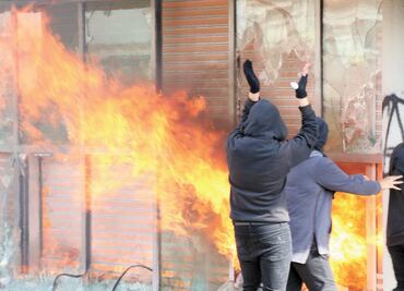 Sin detenidos, los actos vandálicos en protestas