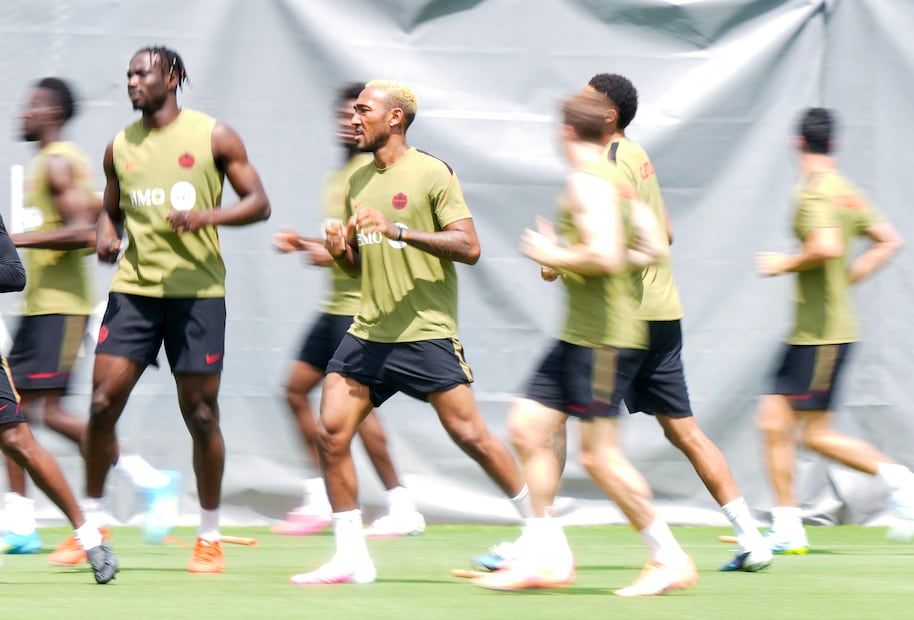 Canadá en entrenamiento para el Mundial de 2026 - Foto: AP