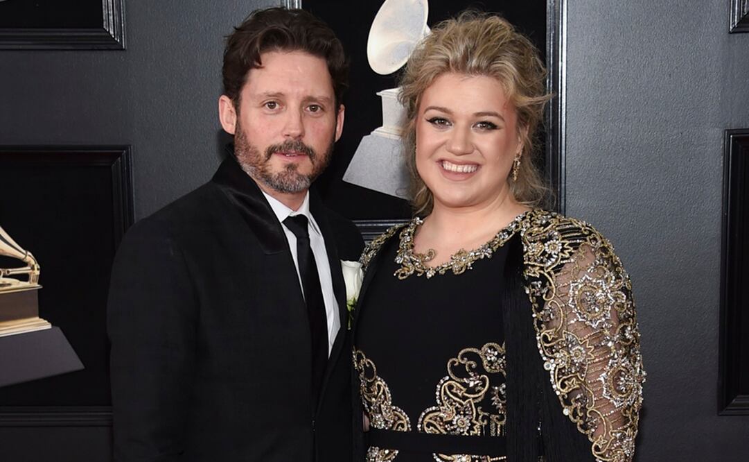 Kelly Clarkson y Brandon Blackstock. Foto: Archivo AP 