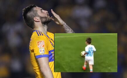 Video. Hijo de Gignac juega futbol como su padre