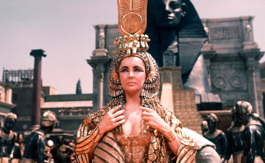 Elizabeth Taylor en "Cleopatra". Foto: Archivo