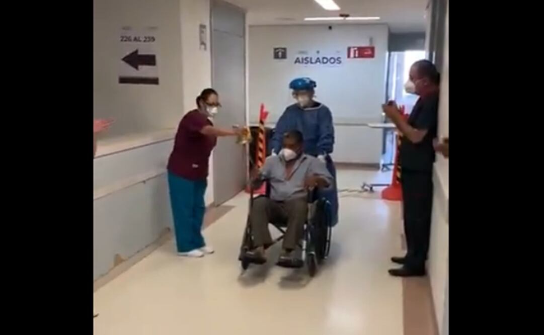 Francisco estuvo internado en el Hospital General "Columba Rivera Osorio" en Hidalgo (Foto: tomada de video)