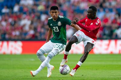 Así se vivió el Dinamarca 2-0 México