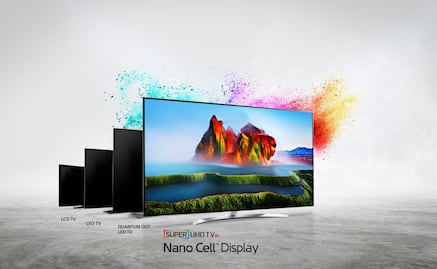 LG lanza su gama de televisores Nanocell