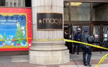 Hombre apuñala a guardias de seguridad en tienda Macy’s de Filadelfia