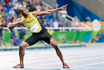 Usain Bolt iguala récord de velocidad de la NFL