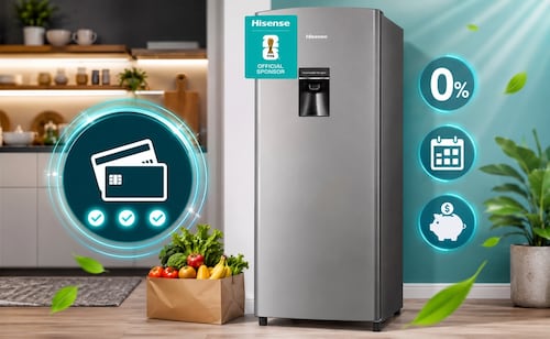 Amazon México: compra el refrigerador Hisense gris en menos de 5 mil pesos; así aplican los meses sin intereses
