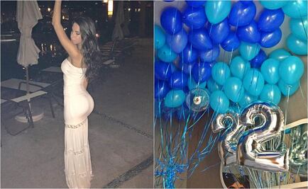 Diosa de las 'belfies' celebra cumpleaños en México