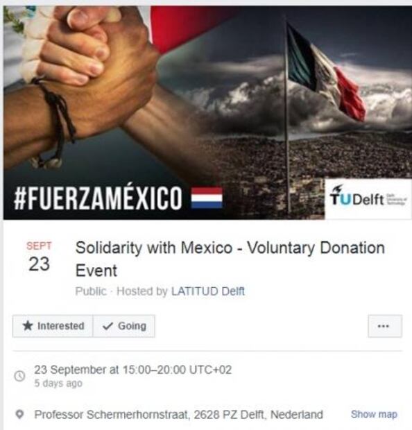 Mexicans abroad raise money for earthquake victims