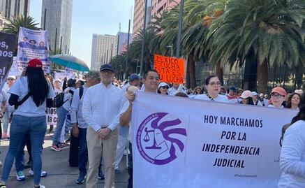 José Ramón Cossío se suma a marcha en contra de la extinción de fideicomisos del Poder Judicial 