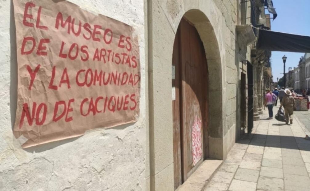 “MACO es de los artistas y de la comunidad”: Protestan contra cierre del Museo de Arte Contemporáneo de Oaxaca