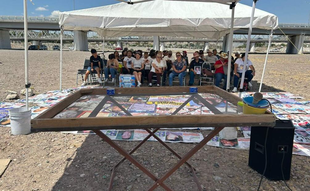 Madres buscadoras del Grupo Vida en Coahuila protestan por sus desaparecidos (10/05/2025). Foto: Francisco Rodríguez / EL UNIVERSAL