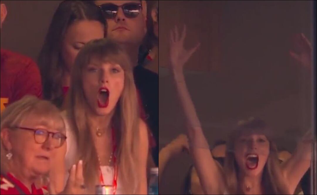 Taylor Swift y su sorprendente festejo con la anotación de Travis Kelce / FOTO: ESPECIAL