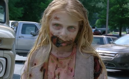 El increíble cambio de la niña zombi del primer capítulo de “The Walking Dead”
