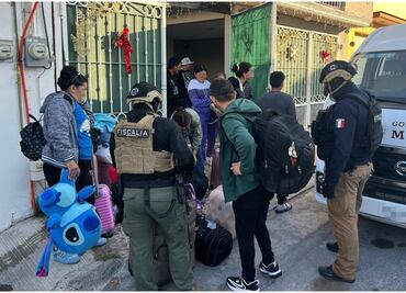 Rescatan a 24 migrantes víctimas de secuestro en Tamaulipas; hay dos detenidos