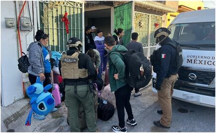 Rescatan a 24 migrantes víctimas de secuestro en Tamaulipas; hay dos detenidos