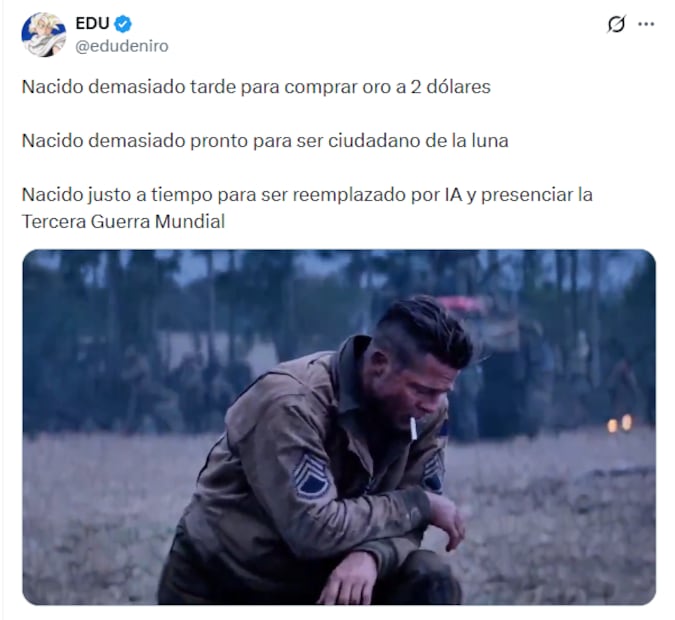 Memes de la Tercera Guerra Mundial. Foto: X