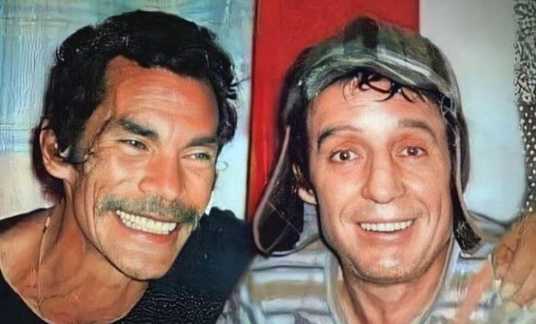 El Chavo del 8 y Don Ramón (Fuente Instagram @elchavodel8__oficial)
