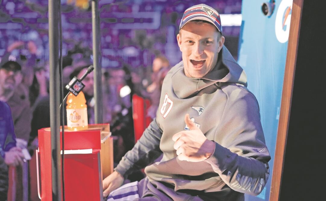 Exjugador de los Patriots. Foto: AP