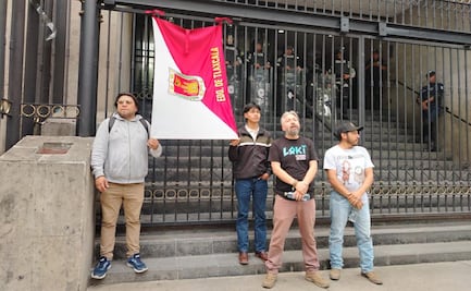 Cierran accesos a Segob ante presencia de agricultores; campesinos y transportistas amagan con ingresar