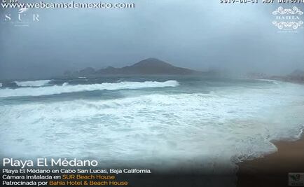 Activan alerta naranja en BCS por tormenta tropical Lidia 