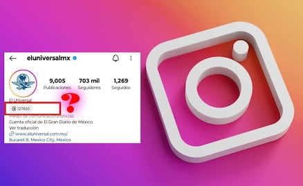 ¿Qué significa el número que aparece en tu perfil de Instagram?