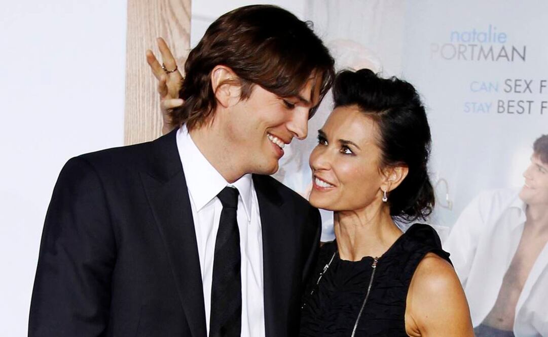 Ashton Kutcher y Demi Moore fueron una de las parejas más famosas y más buscadas. Foto: Archivo