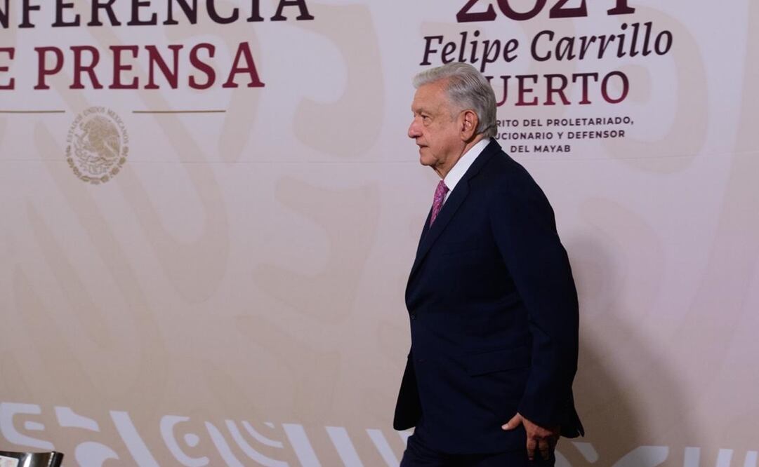 López Obrador en su mañanera del 2 de julio. Foto: Presidencia