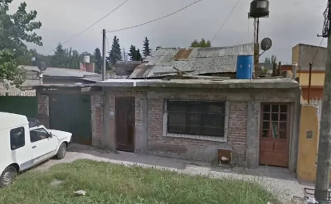 Cuatro hermanitos quienes murieron tras el derrumbe del techo de losa de su habitación sobre ellos. Foto: Google Maps