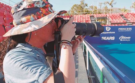 Regina Cortina, la fotógrafa que busca el lado humano con su lente en el tenis