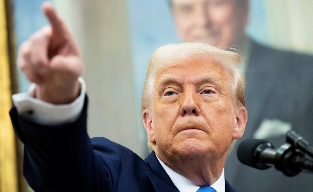 Donald Trump, de 78 años, ha pasado de tener un patrimonio de unos 2 mil 300 millones en la anterior lista Forbes a más que duplicar esa cifra en 2025. Foto: AP