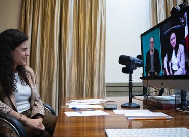 Faltan ministras en la Corte, dice Luisa María Alcalde por terna de AMLO en la que está su hermana