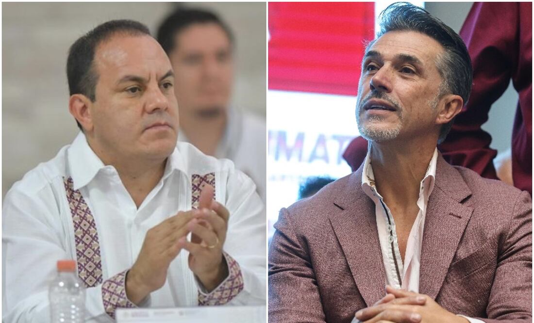 Sergio Mayer y Cuauhtémoc Blanco, perfiles de Morena para diputados pluris. Foto: EL UNIVERSAL