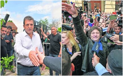 Entre Massa y Milei, el presidente de Argentina